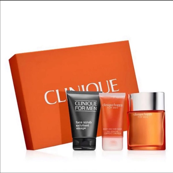 Clinique HAPPY cologne/body/face wash gift set MEN - Picture 6 of 6